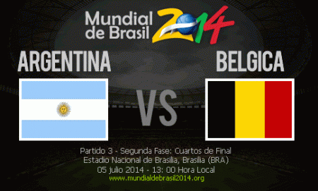 argentina 1 vs belgica 0
